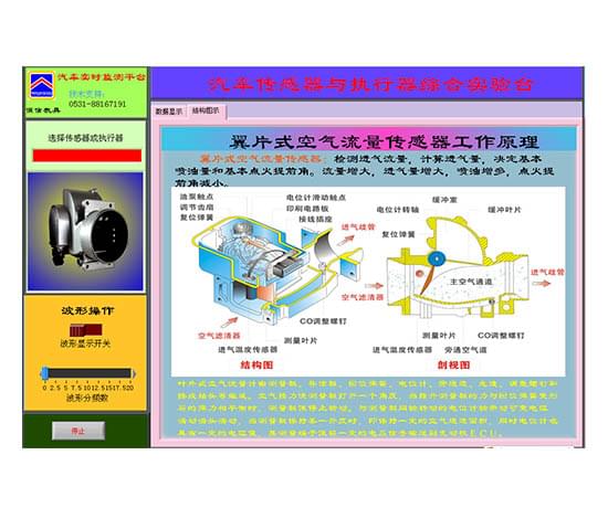 汽車傳感器執(zhí)行器多媒體綜合實(shí)驗(yàn)臺